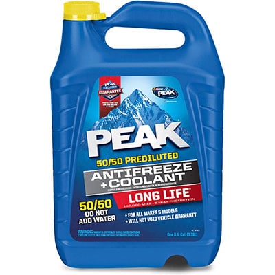 Bulk industrial Peak antifreeze & coolant available for free delivery by Inventory Express in Southwestern Ontario 