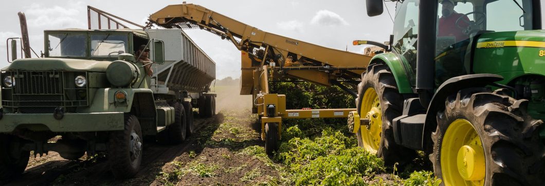 Farming equipment with agricultural lubricants distributed by Inventory Express