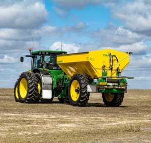 Farming vehicle running on specialty lubricants from Inventory Express