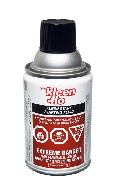 Kleen Flo engine starting fluid available for bulk delivery from Inventory Express